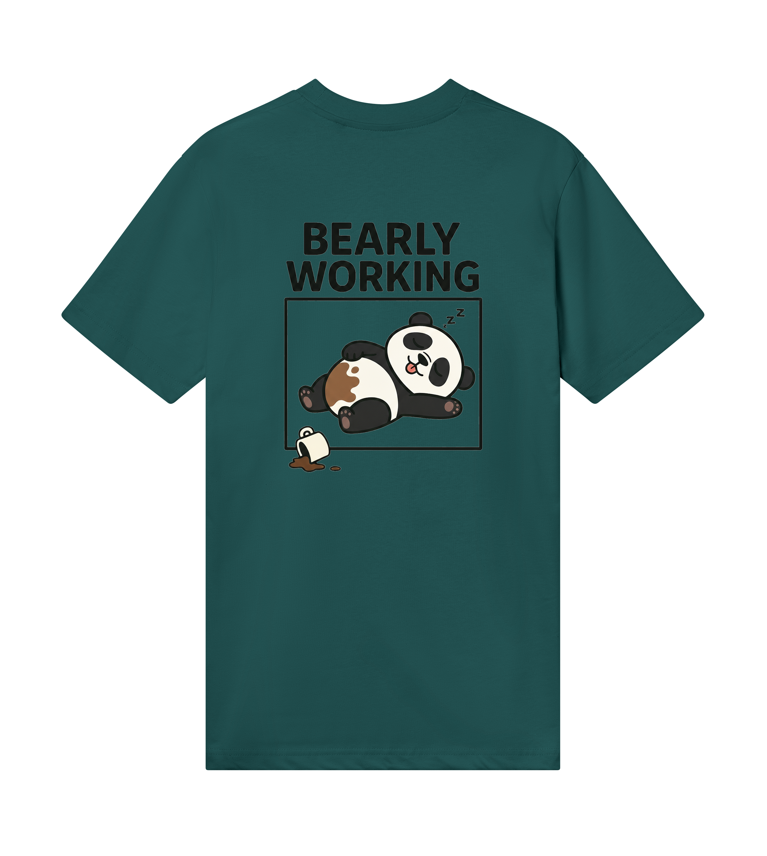 Bearly working regular t-shirt