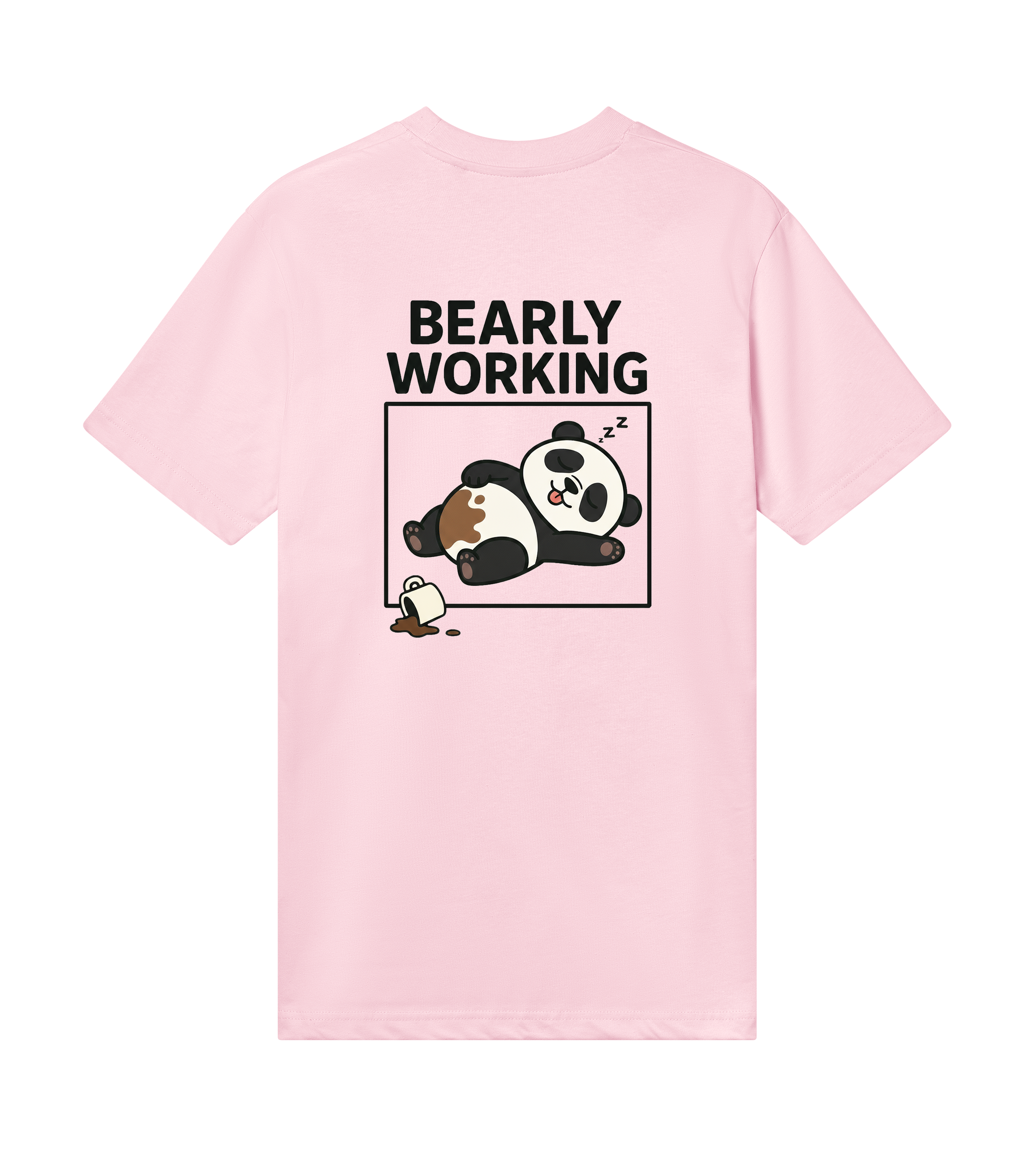 Bearly working regular t-shirt