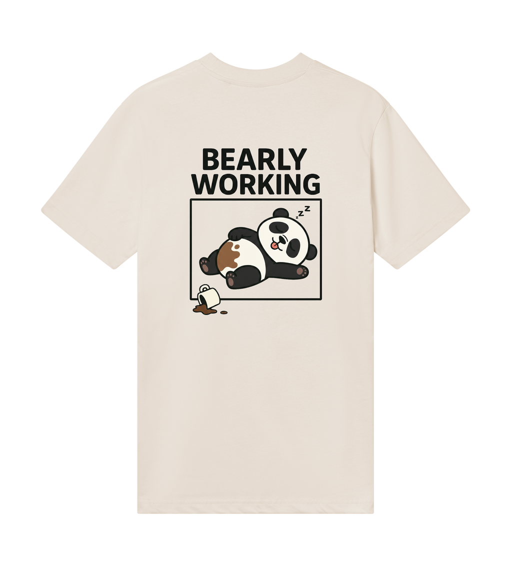 Bearly working regular t-shirt