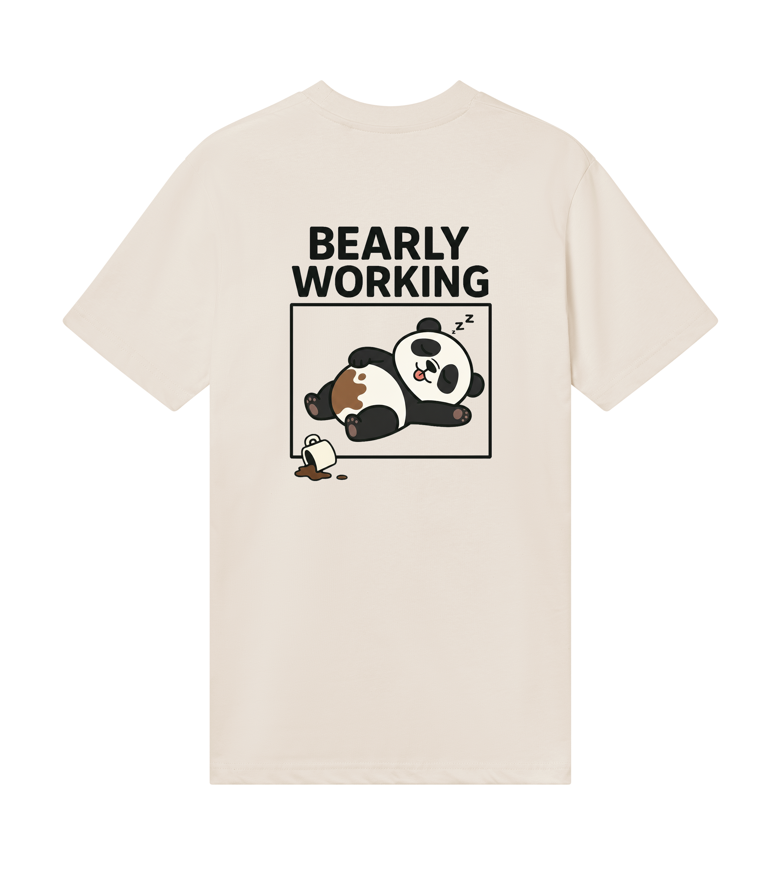 Bearly working regular t-shirt
